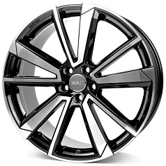 Шины R21 5x112 9J ET35 D66,45 MAK Fivestar Black Mirror 