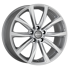 Диск R18 5x112 8J ET30 D57,1 MAK Wolf Silver 