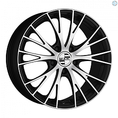 Шины R19 5x112 8J ET21 D66,6 MAK Rennen Ice Black 