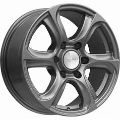 Диск R17 6x139,7 7,5J ET30 D106,2 Скад Скала графит 