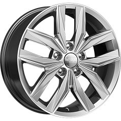Диск R17 5x112 7J ET46 D66,6 К&К Audi A4 (КСr774) Дарк платинум 