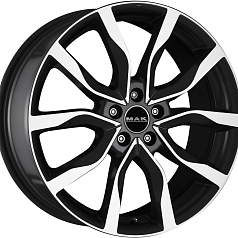 Шины R17 5x110 7J ET41 D65,1 MAK Highlands Black Mirror