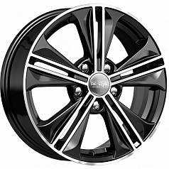 Диск R16 5x114,3 6J ET43 D67,1 К&К Hyundai Creta (КС778) Алмаз черный
