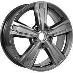 R16 5x114,3 6,5J ET40 D66,1 K&K Оклахома (КС998) дарк платинум