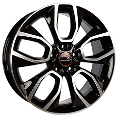 Диск R18 5x114,3 7J ET48,5 67,1 Remain R202 Алмаз черный
