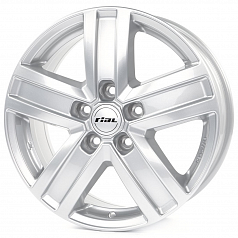 Диск R17 5x112 7J ET55 D66,5 Rial Transporter Polar Silver 5 лучей