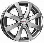 R15 4x100 6J ET48 D60,1 K&K Джемини (КС617) дарк платинум