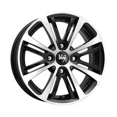 Диск R14 4x98 5,5J ET35 D58,5 K&K Беринг алмаз черный (КС653)