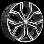 R17 4x100 7J ET43 D60,1 Скад Амиата алмаз 