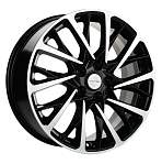 R18 5x112 7,5J ET39 D66,6 Khomen KHW1804 ( 18_ ZV Audi ) Black-FP