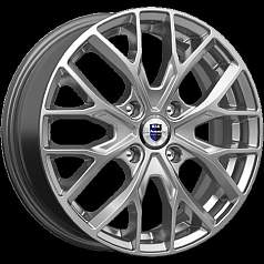Диск R16 4x100 6J ET45 D67,1 К&К Лилиом (КС891-06) дарк платинум