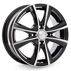 Диск R14 4x100 5,5J ET38 D67,1 Скад Мальта алмаз