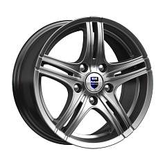 Диск R18 5x108 8J ET55 D63,35 K&K КС569 Омаxа-оригинал дарк платинум