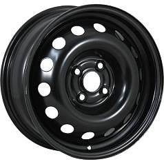 Диск R15 4x114,3 6J ET45 D66,1 Trebl 64E45M Black