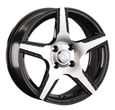 Диск R17 5x114,3 7,5J ET35 D73,1 LS Wheels 888 BKF