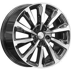 Диск R18 5x112 8J ET25 D66,6 Скад Астер алмаз 