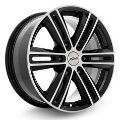 Диск R17 6x139,7 7,5J ET38 D67,1 X'Trike X-124 BK/FP