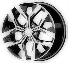 Диск R18 5x114,3 7,5J ET50 D66,1 Скад Ламберт алмаз графит