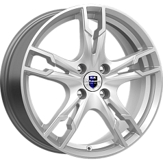 Диск R17 5x114,3 7J ET39 D60,1 K&K Солар (КС875) Сильвер Оригинал