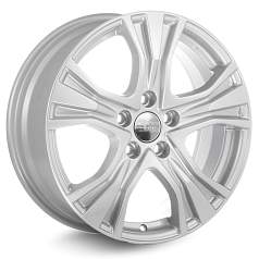 Диск R17 5x112 7J ET54 D57,1 K&K КС673 (ZV 17_Jetta) сильвер