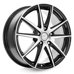 Диск R17 5x112 7J ET43 D66,6 Скад Амстердам алмаз 