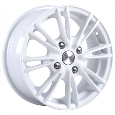Диск R15 4x100 6J ET48 D54,1 Скад Пантера белый