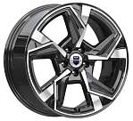 R18 5x112 7,5J ET37 D66,6 K&K Кайан (КС1012) алмаз чёрный
