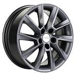 R16 5x100 6J ET38 D57,1 Khomen KHW1604 ( 16_ZV Kamiq/Rapid/Scala) Gray