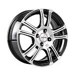 R15 4x100 6,0J ET35 D67,1 X'trike X-105М BK/FP 