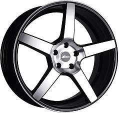 Диск R17 5x114,3 7J ET45 D60,1 X-Race AF-07 BKF