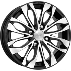 Диск R14 4x108 5,5J ET16 d65,1 K&K Канзаши (КС628) алмаз черный