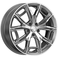 Диск R19 5x112 7,5J ET40 D57,1 Скад Паркер алмаз графит