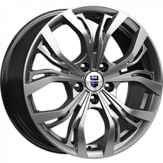 Диск R16 5x114,3 6,5J ET41 D67,1 K&K Аламида (КС660) Дарк платинум Оригинал