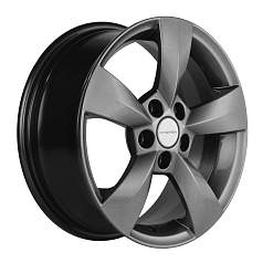 Диск R15 5x100 6J ET43 D57,1 Khomen KHW1504 (Skoda Fabia) Gray