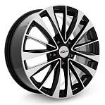R17 5x100 7J ET38 D57,1 X'trike X-126 BK/FP 