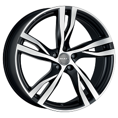шина - euro-diski.ru Шины R18 5x112 8J ET28 D66,45 MAK Stockholm Ice Black