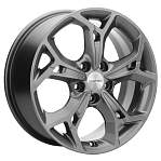 R17 5x110 7J ET46 D63,3 Khomen KHW1702 (Changan CS35 Plus) Gray