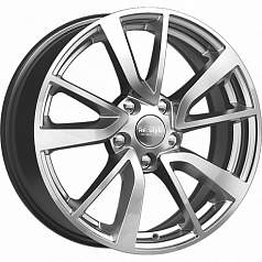 Диск R17 5x112 7J ET54 D57,1 К&К КС699 дарк-платинум