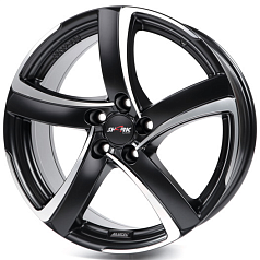 Диск R16 5x108 7J ET48 D70,1 Alutec Shark Racing Black Front Polished MP