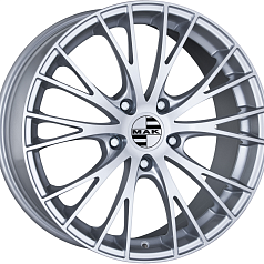 Диск R21 5x112 10,0J ET19 D66,45 MAK Rennen Silver 