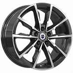 R17 5x114,3 7,5J ET45 D66,1 Rapid Меренге (КС902) алмаз чёрный Оригинал
