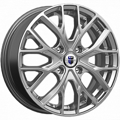 Диск R16 4x100 6J ET40 D67,1 К&К Лилиом (КС891-03) дарк платинум