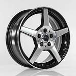 R18 5x114,3 7,5J ET45 D60,1 Megami AF-07 BKF
