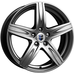 Диск R17 5x114,3 7J ET47 D66,1 K&K Андорра (КС547) Дарк платинум Оригинал