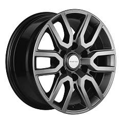 Диск R17 6x139,7 8J ET38 D67,1 Khomen KHW1723 (Mitsubishi L200) Gray