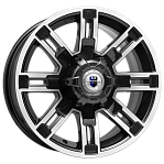R16 6x139,7 7,5J ET30 D67,1 K&K Полюс (КС609М-04) алмаз черный