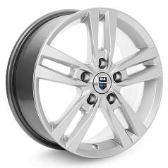 Диск R16 5x112 6,5J ET38 D66,6 К&К Rassvet (КС868) сильвер