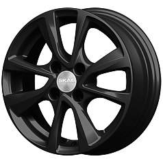 Диск R14 4x100 5,5J ET35 D67,1 Скад Ницца черный барxат
