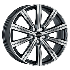 Шины R20 5x112 8,5J ET28 D66,45 MAK Birmingham Gunmetal Mirror Face 