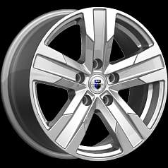Диск R16 5x100 7J ET45 D67,1 K&K Висмут (КС1009) дарк платинум